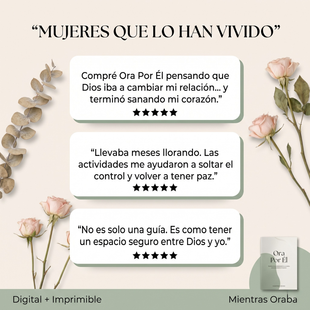 Ora por Él